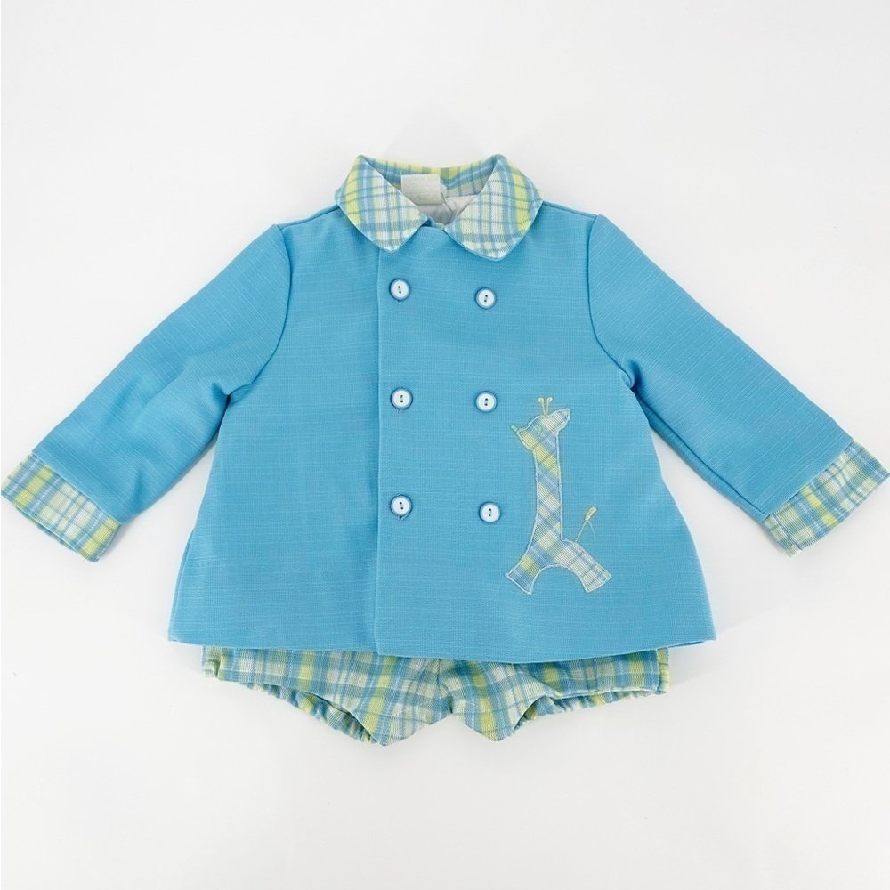 Vintage Tiny Tots Giraffe Jon Jon with Matching Coat - Picture 2 of 7